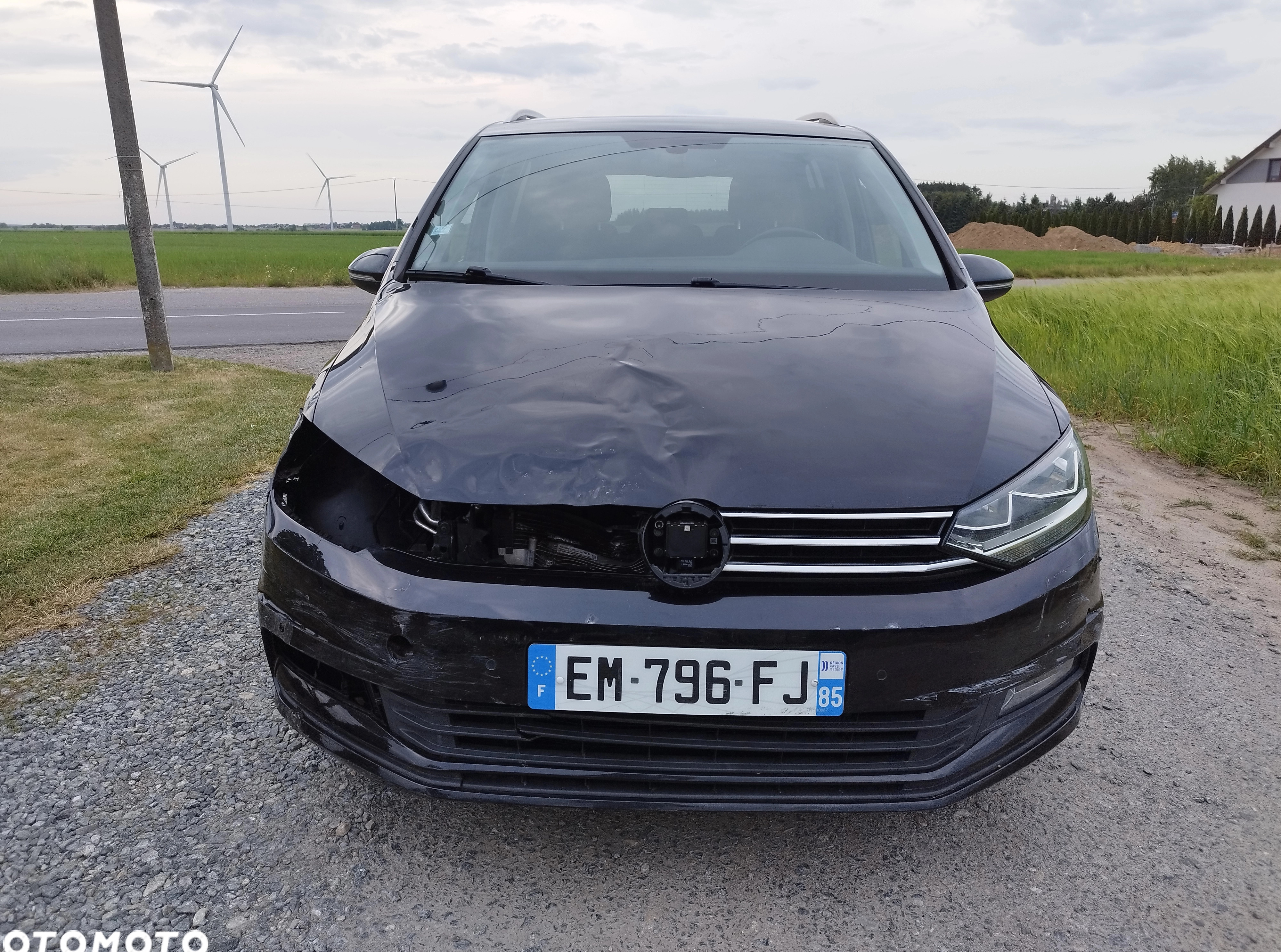 Volkswagen Touran cena 34900 przebieg: 149000, rok produkcji 2017 z Kępno małe 326